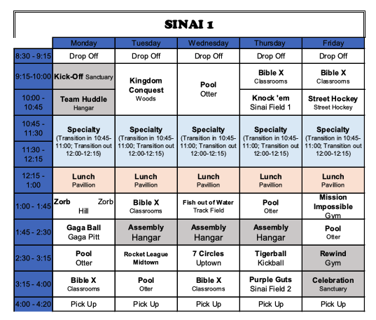Sinai 1 Time